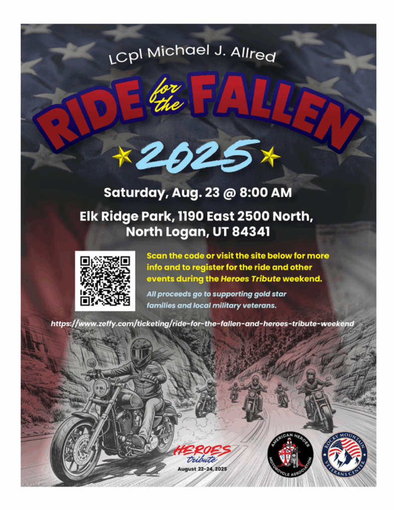 Register For The Ride | Michael J. Allred Ride For The Fallen